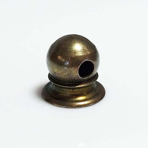 Aged Brass Bracket Ball